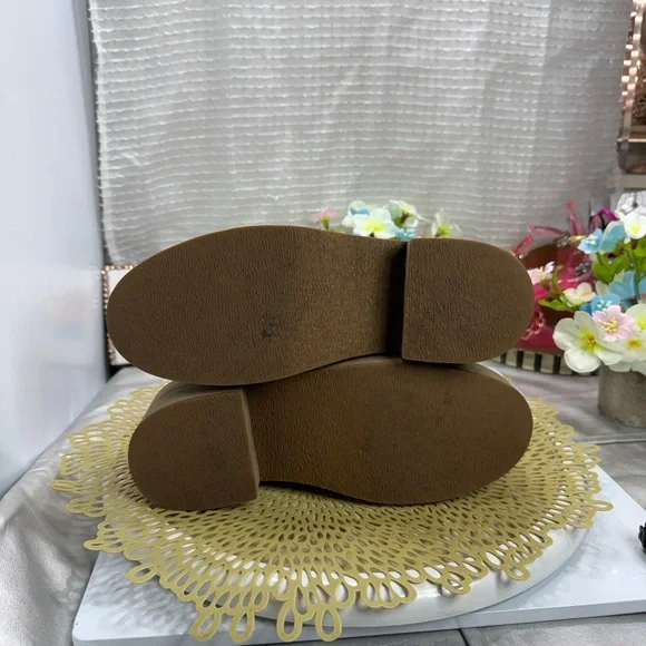 (E) DONNA CATTIVA Women's Platform Oxford Shoes leather with Laces,Size 7/6.5USA - Picture 7 of 13